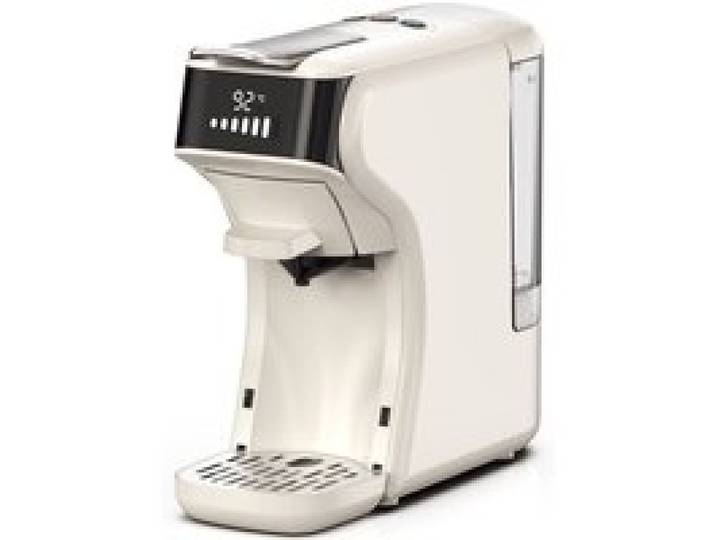 Zitty H1B Machine à café chaud froid NS DG café moulu température réglable tasse 300 ml 26 × 11 × 26 8 cm inox beige