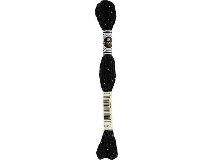 DMC CORPORATION ETOILE EMBRDRY FLOSS BLACK, One Size