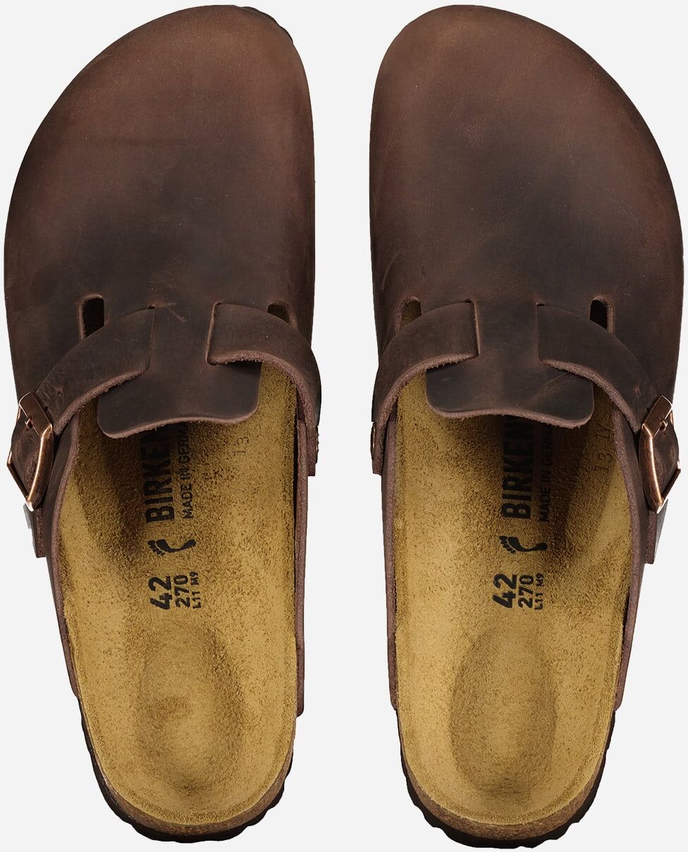 Birkenstock Boston - Sandali - Uomo - Marrone 46