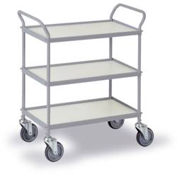 Ebinger 0035G Allzweckwagen Feststeller Stahl pulverbeschichtet Traglast (max.): 150 kg Silber-Grau