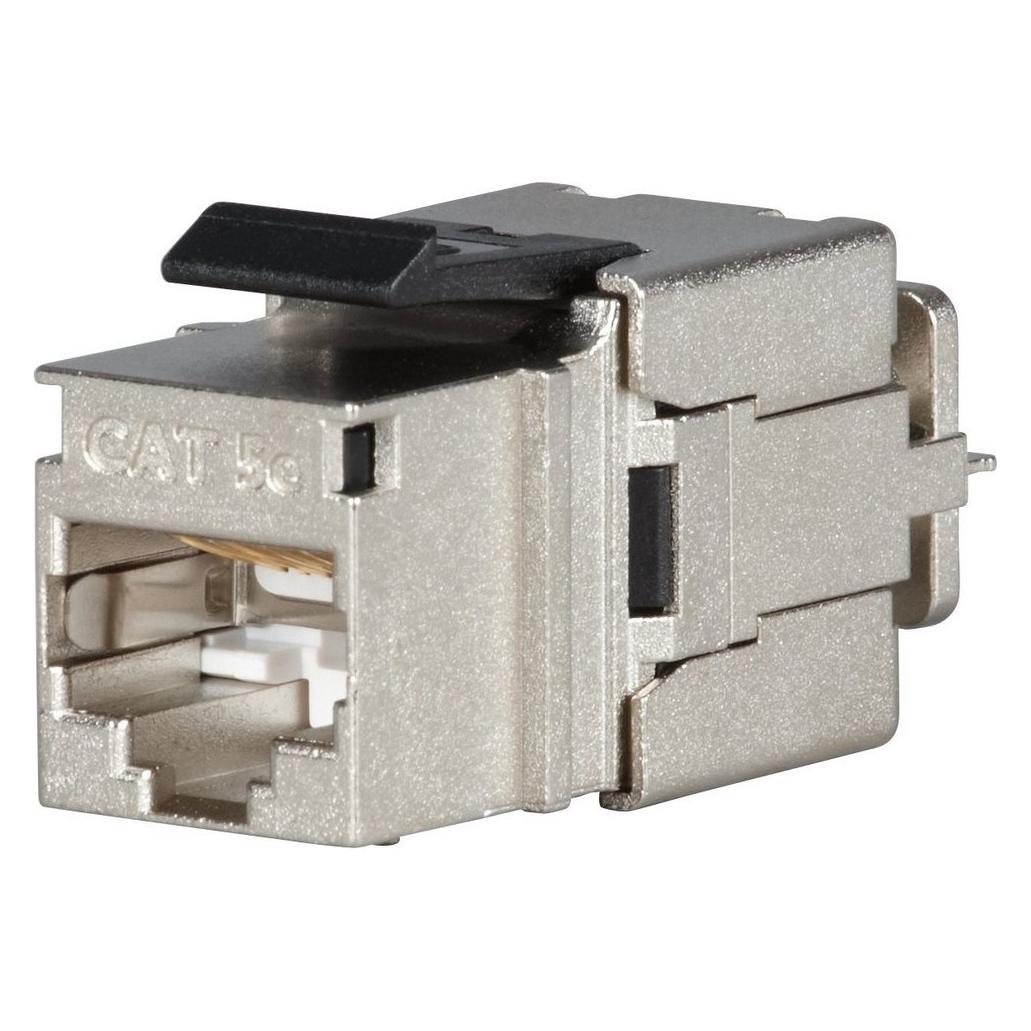 SLX Solarix Quick-Cut Keystone CAT6A STP/RJ45-Stecker/geschirmt (Keystone Modul) (SXKJ-10G-STP-BK-NA)