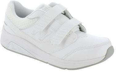New Balance WW928V3 Hook and Loop Women's Walking Shoe - 6 White Walking E2