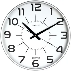 UNiLUX Wanduhr Maxi Pop Ø 37.5 cm grau