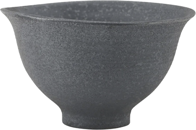 House Doctor Pion Høj Skål Ø19,5 Cm - Sort/brun
