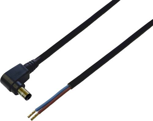 BKL Electronic 075910-750 DC-Steckverbinder DC-Hohlstecker - Aderendhülsen 5.5mm 2.1mm 0.75m 1 St. Single