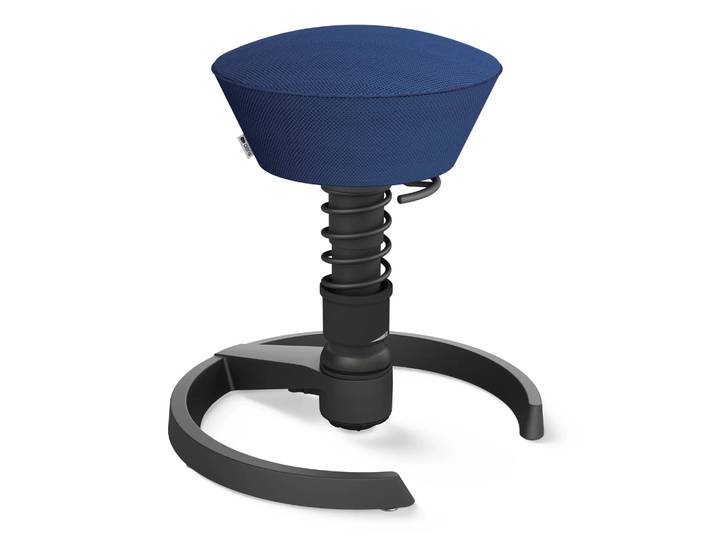 AERIS SWOPPER MIT GLEITER - Swopper Low Gestell Schwarz Blau