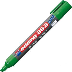 Edding Whiteboardmarker 363, grün, Keilspitze, Strichbreite 1-5mm, abwischbar