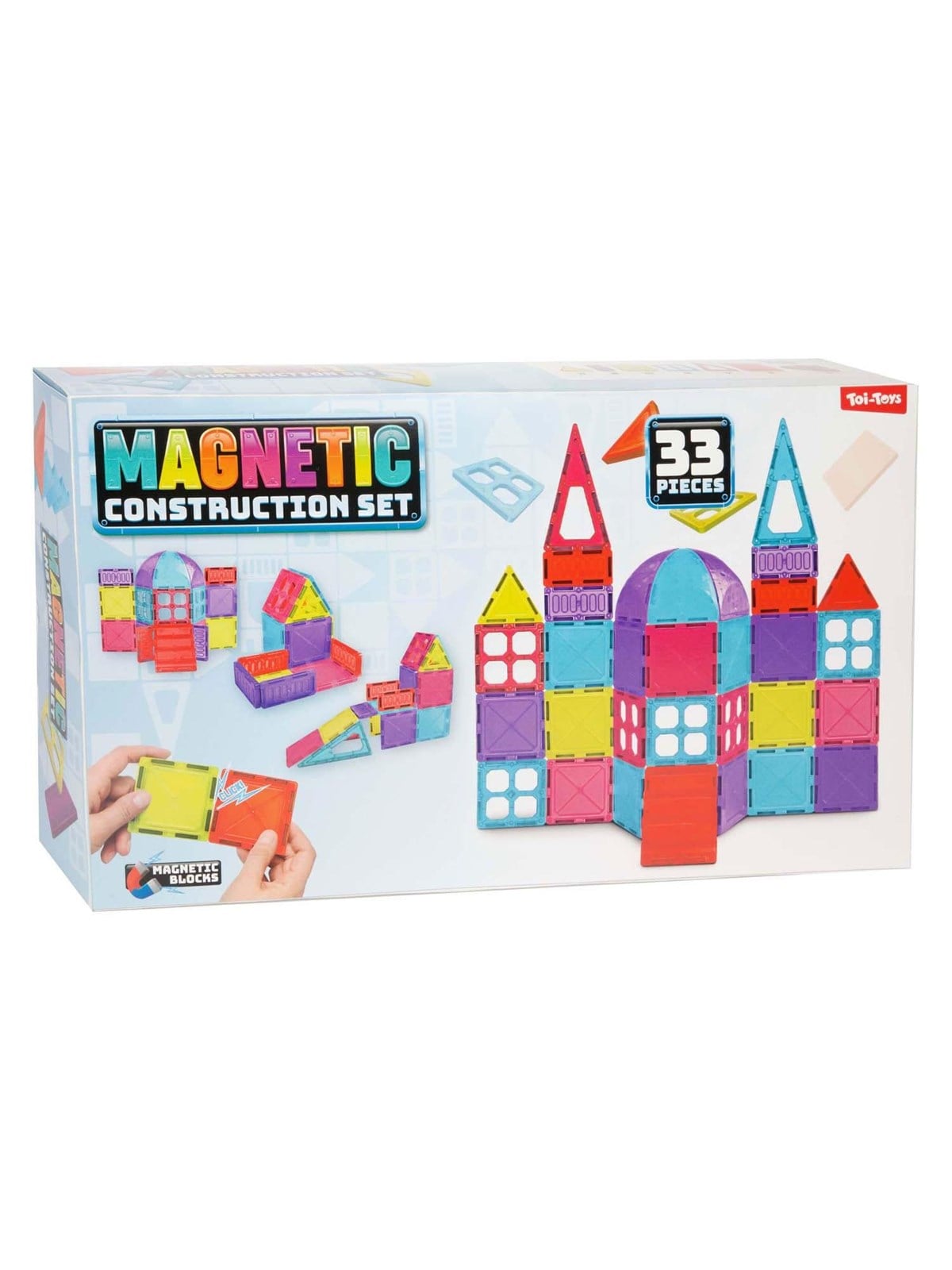 Toi-Toys Magnetic Panel Construction Kit 33pcs.