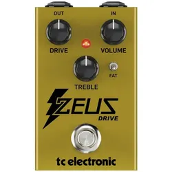 TC Electronic Cinders Overdrive - Gitarreneffekt (Gitarre), Effektpedal, Gelb