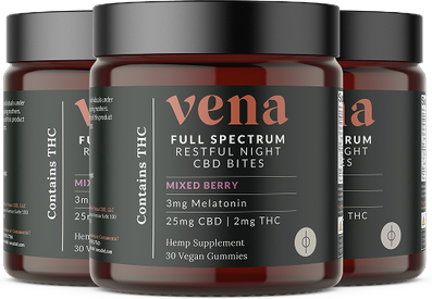 Vena CBD Full Spectrum Restful Night Bites