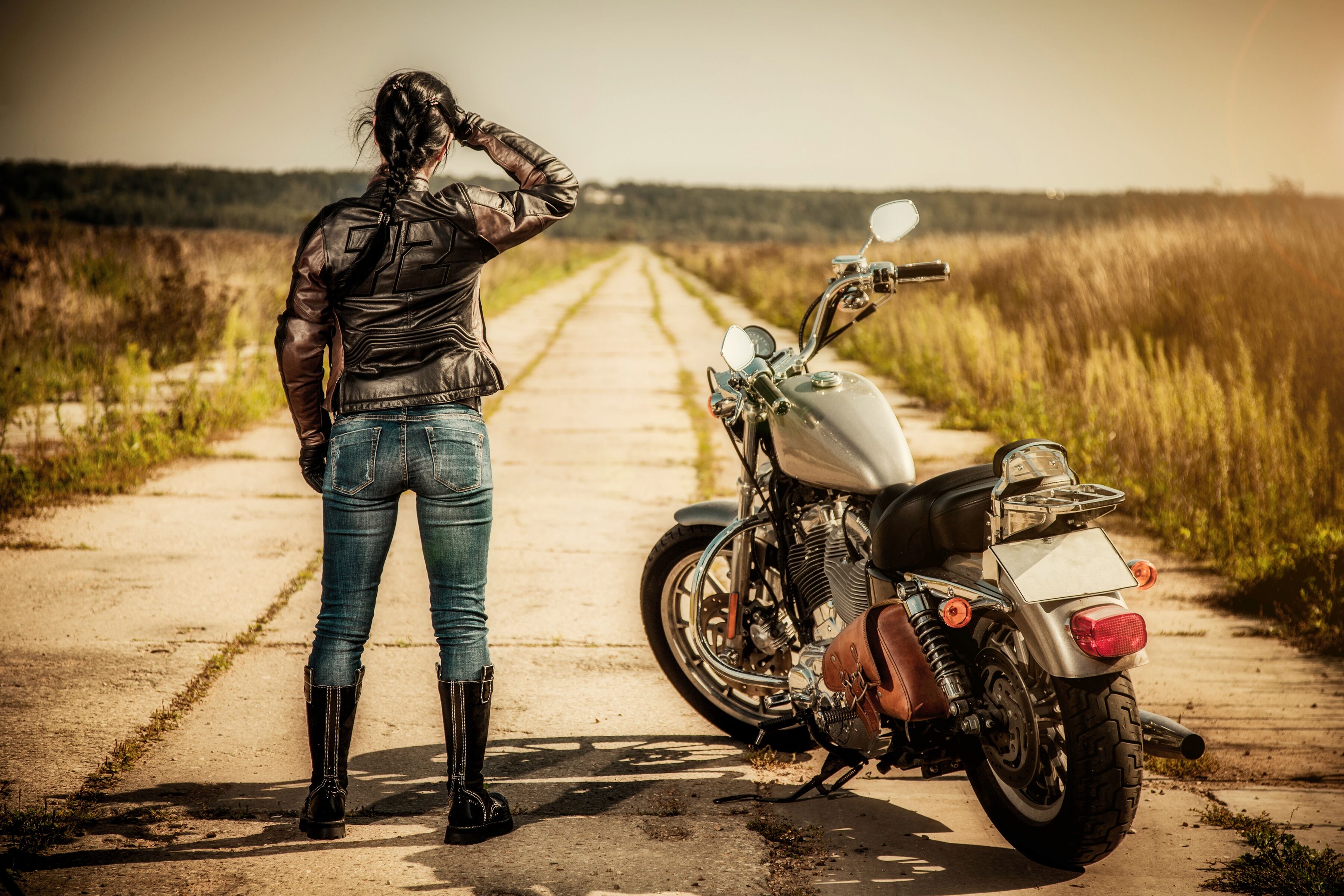 Fototapete PAPERMOON "VINTAGE MOTORRAD-AUTOS AUTO ABSTRAKT DESIGN WANDTAPETE", bunt, B:3m L:2,23m, Vlies, Tapeten, Fototapete
