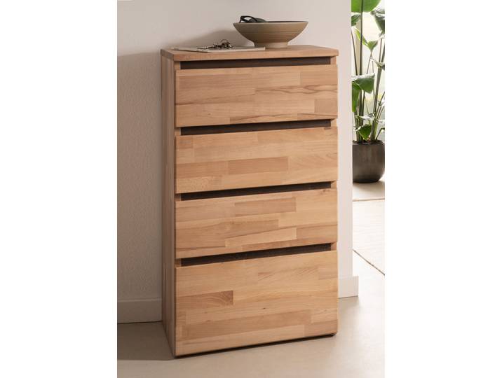 Kommode 50x88cm 'Catania' Kernbuche massiv geölt