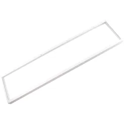 LUXULA Aufbaurahmen für LED-Panel 120x30 cm, steckbar, weiß