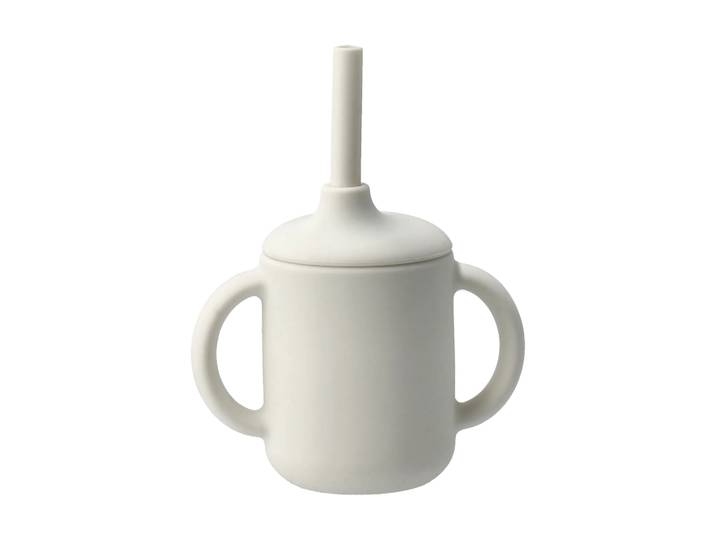 Scandi Living Tasse Idun avec paille en silicone 120 ml Vanille