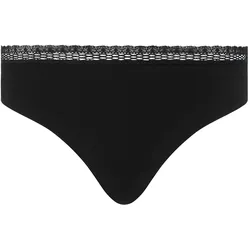 Chantelle Damen Slip - Cozy Chic, unsichtbar, atmungsaktiv Schwarz / S