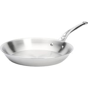 deBuyer Pfanne Affinity 10-372428, Ø 28 cm, induktionsgeeignet, Edelstahl