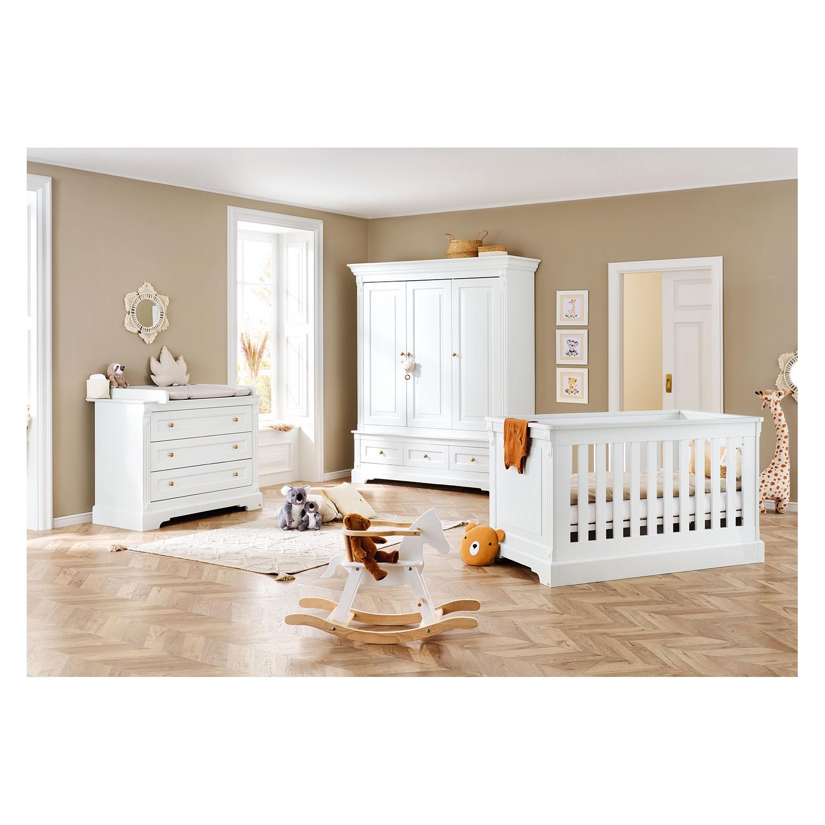 Pinolino Limited Edition - Emilia Gold breit gross (Kinderkleiderschrank, Wickelkommode) (103468BG)