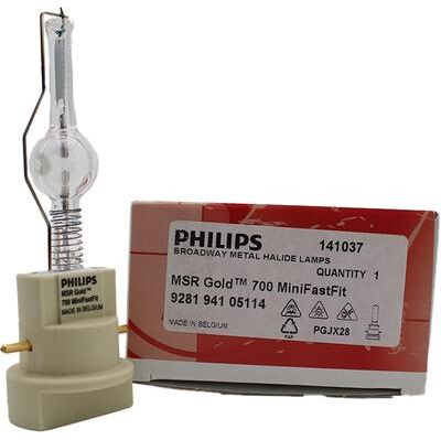 Philips MSR Gold™ 700 MiniFastFit 700 Watt PGJX28 Metal Halide Lamp - 141037
