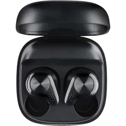 Intenso Buds Micro - TWS True Wireless Kopfhörer T200 mit Gaming Mode und bis zu 25 Std. Musikwieder (6.50 h, Kabellos), Kopfhörer, Schwarz