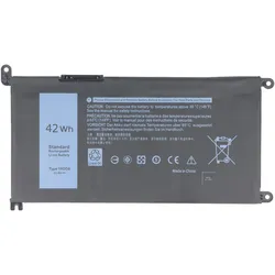 AccuCell Akku Dell Inspiron 15 5584 (3680 mAh), Notebook Akku