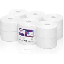 Gembird, Toilettenpapier, Wepa Toilet paper roll TPCB2120, 120m 480 sheets, 9.2 x 25, cellulose (12pcs) (12 Stk.)