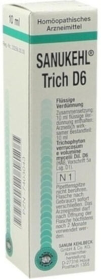 Sanum-Kehlbeck Sanukehl Trich D6 Gocce 10ml