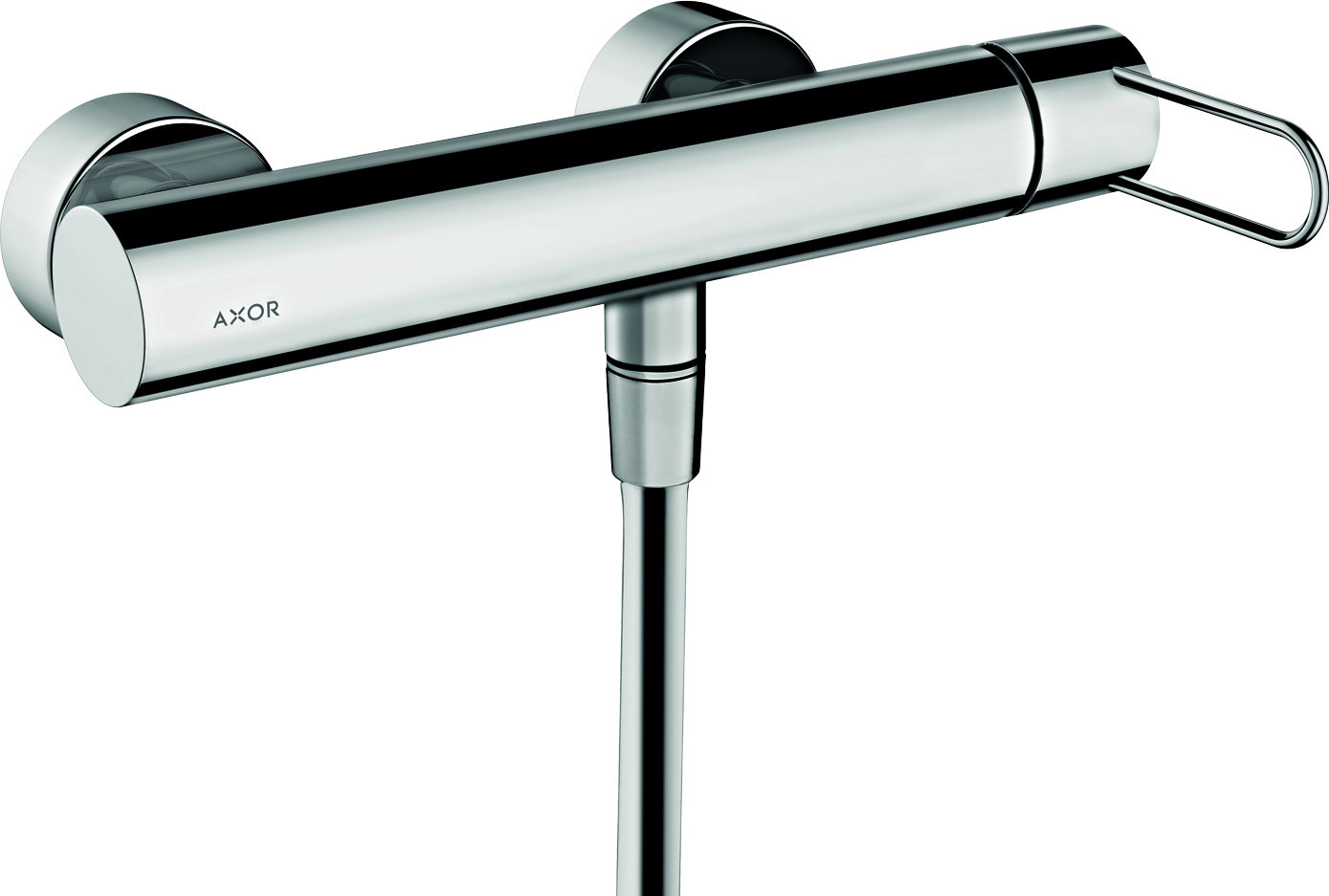 Hansgrohe Axor Uno douche 38621000 chromé, avec poignée en Axor Uno , apparent
