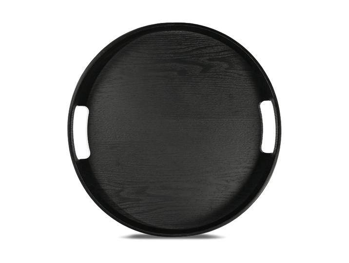 Sagaform Plateau rond Hanna Ø35 cm Noir