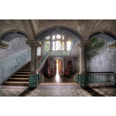 Fototapete PAPERMOON "Lost Space Beelitz", bunt, B:3m L:2,23m, Vlies, Tapeten