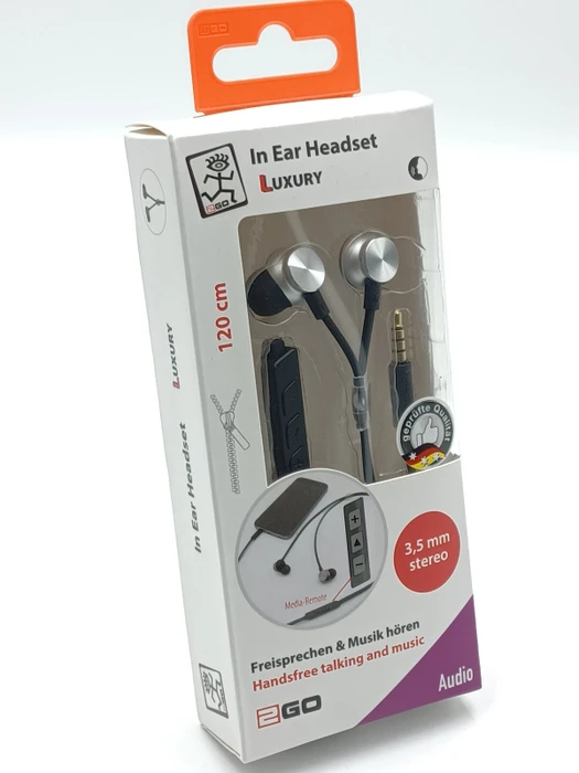 2GO In-Ear Stereo-Headset "Deluxe" - gold