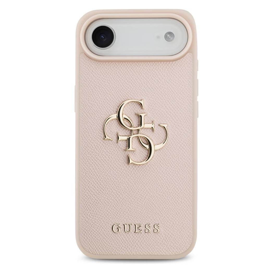 Guess - Hardcase 4G Grained Big and Classic Logo (GUHCP17MPGT4MBP) - iPhone 17 Air - Pink (Apple iPhone 17) (62067133)