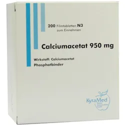 Calciumacetat 950 mg Filmtabletten 200 St