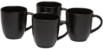Red Vanilla Black Rice Coffee Mug 12oz (Set of 4)