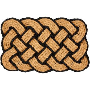 ASTRA Schmutzfangmatte Nature Classic, Kokos, 45 x 75cm, natur/schwarz, antibakteriell