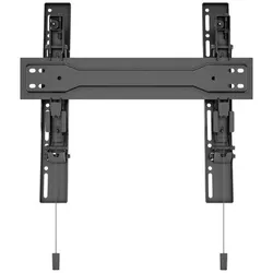 Hagor MVW Superslim Tilt 400 (Wand, 35 kg, 32" - 55"), TV Wandhalterung, Schwarz