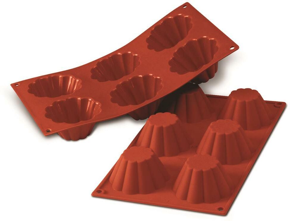 Silikomart Stampo 6 Briochette 7,9 cm Classic
