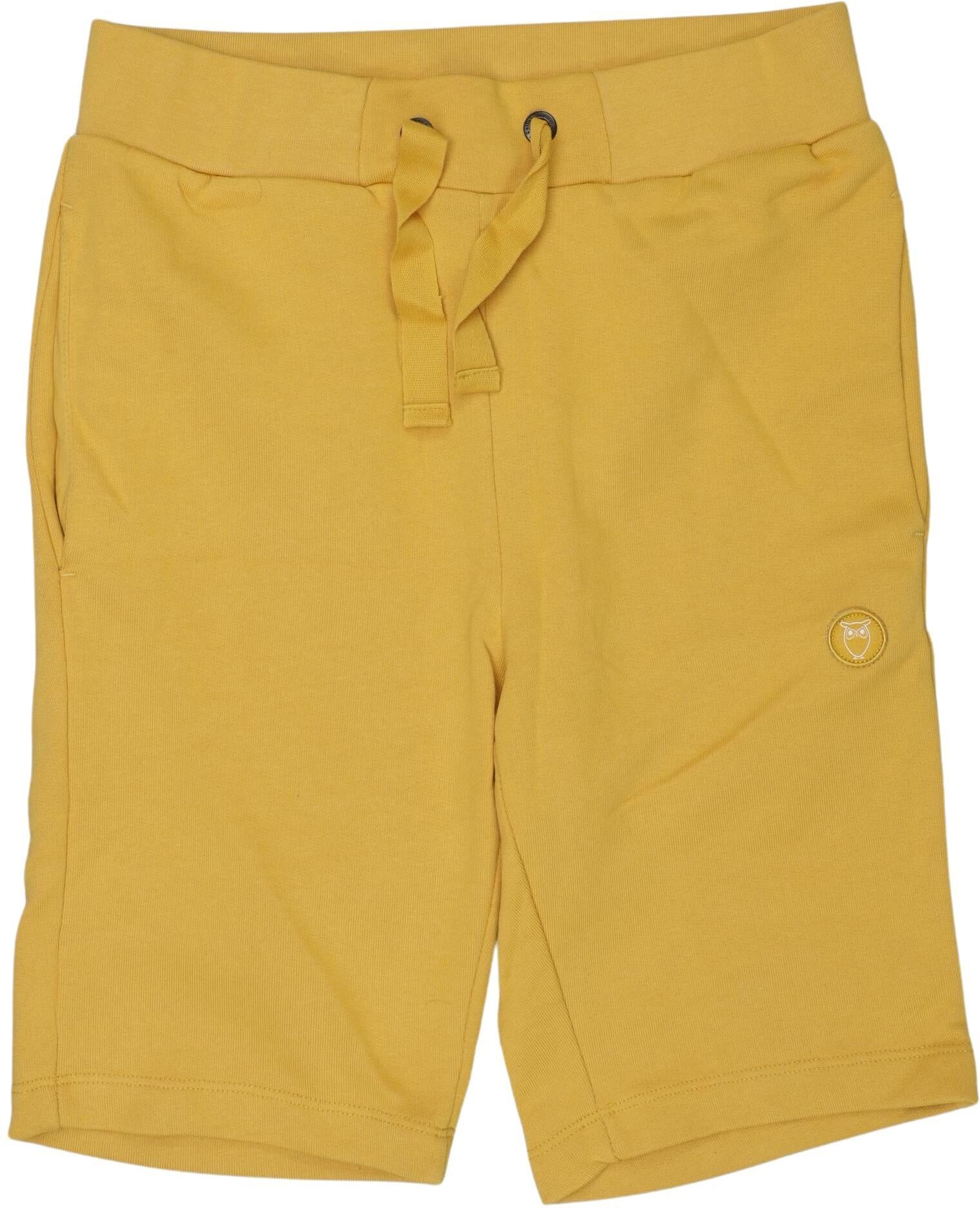 Knowledge Cotton Apparel Herren Shorts, Gelb, Gr. XS, Baumwolle - Second Hand