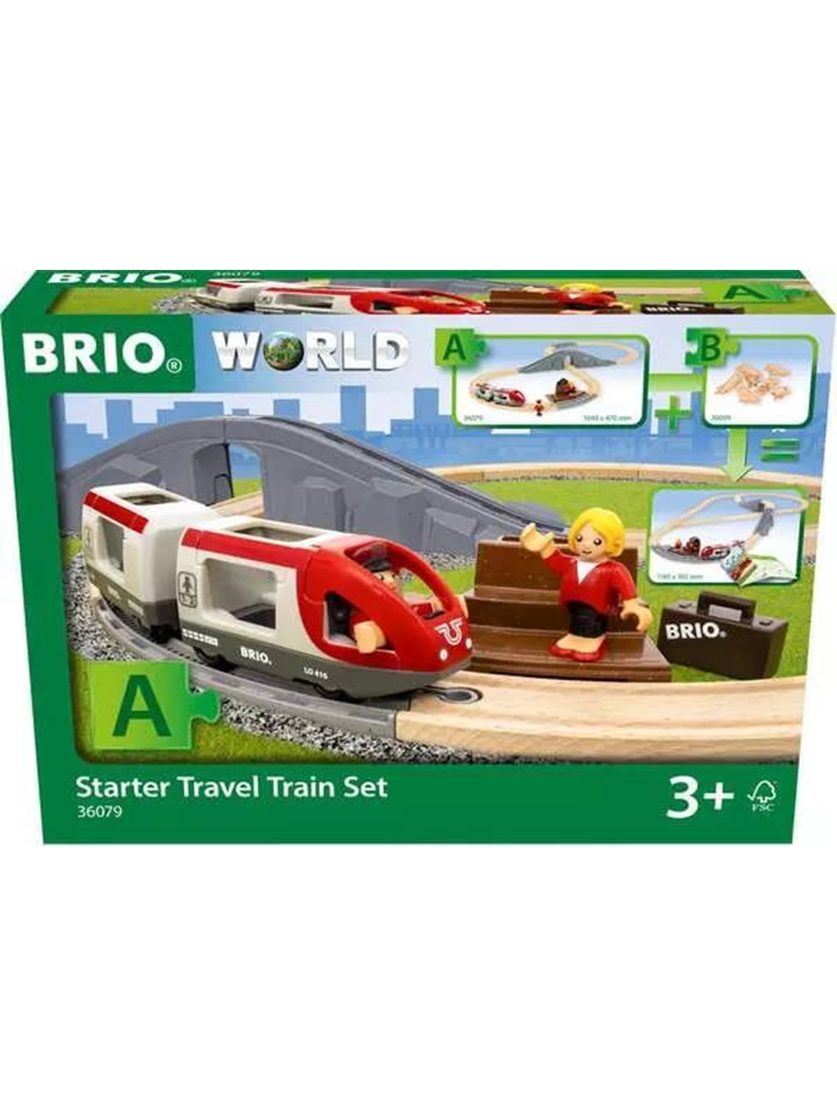 Brio BRIO Reisezug Starter Set A