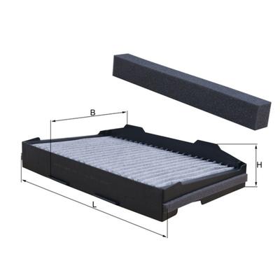 MAHLE Filter, Innenraumluft LAK 255 für SAAB