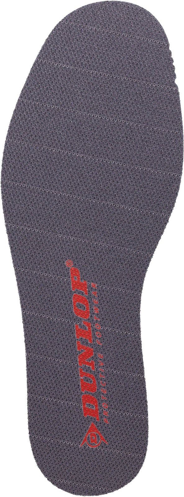 Einlegesohlen DUNLOP "FoodPro Insole", Damen, Gr. 42, schwarz, Einlegesohlen Einlegesohlen
