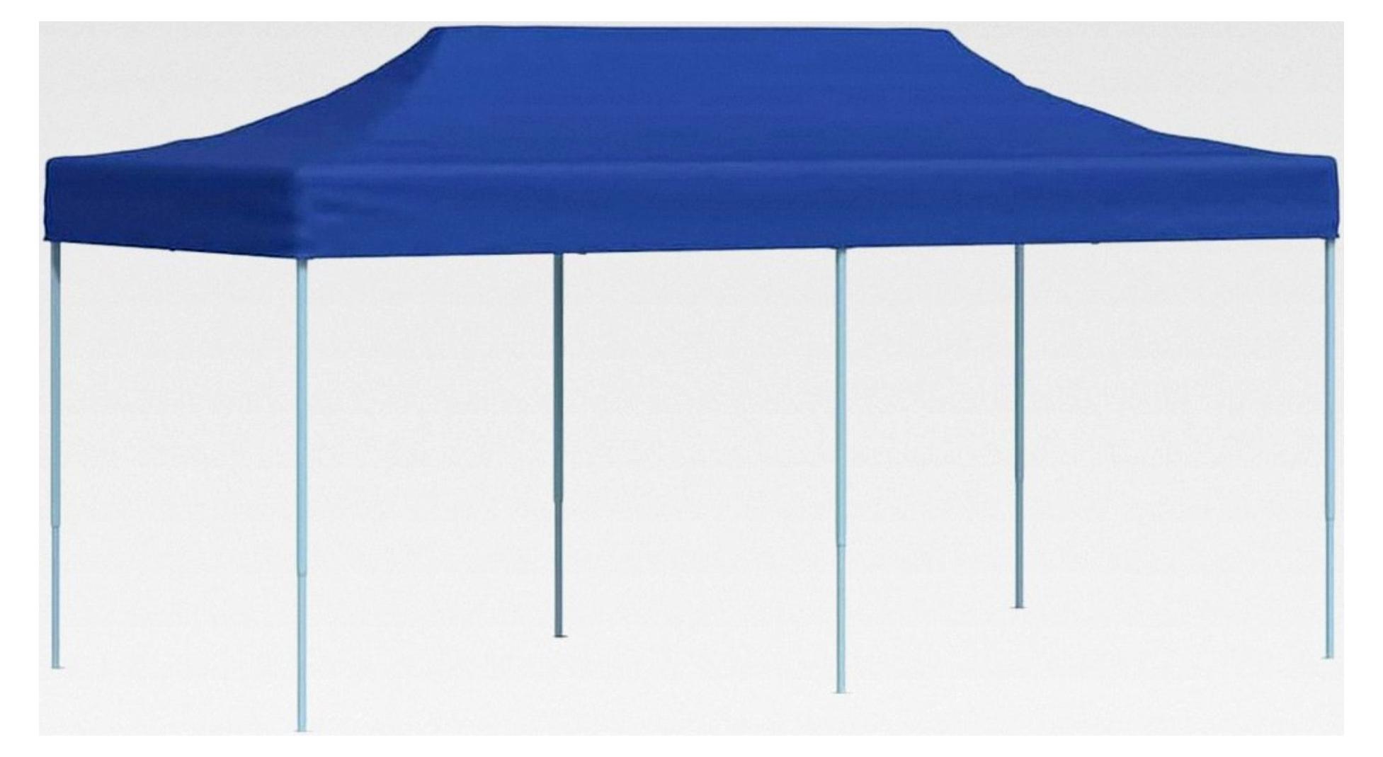 Faltpavillon 3x6 m Blau Partyzelt Festzelt Gartenzelt