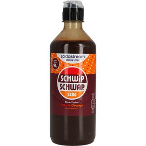Sodastream Sirup Schwip Schwap Zero, zuckerfrei, Getränkesirup für ca. 9 Liter Fertiggetränk, 440 ml