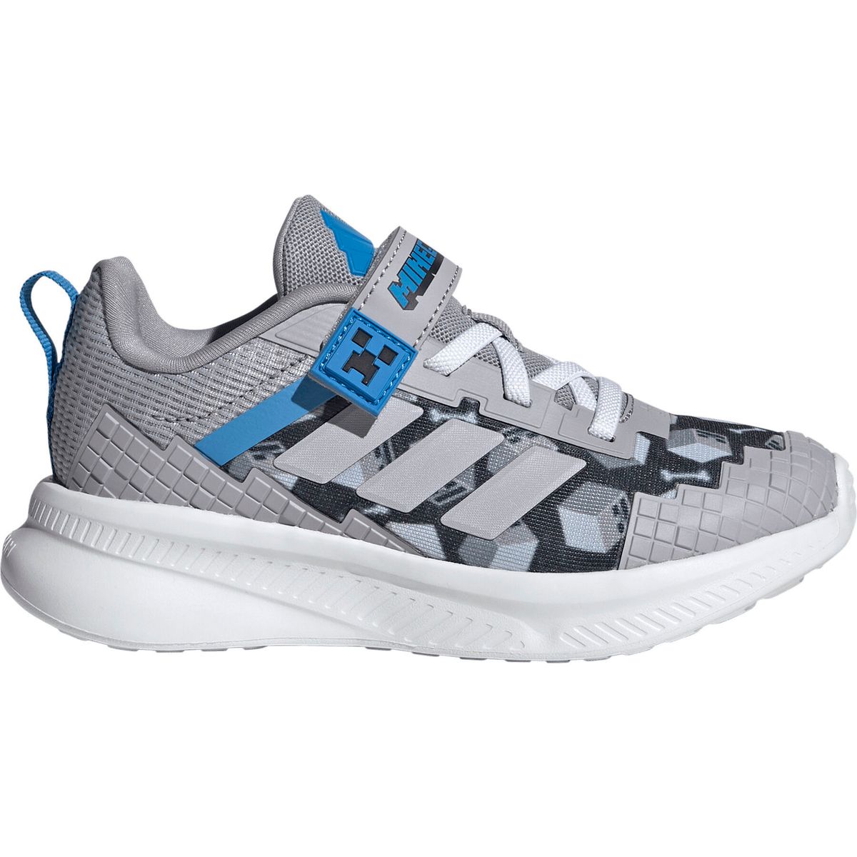 adidas Adidas Minecraft Fortarun 4.0 Shoes Children glory grey-glory grey-lucid ray blue (ADMS) 10.5K JR1945-ADMS-380