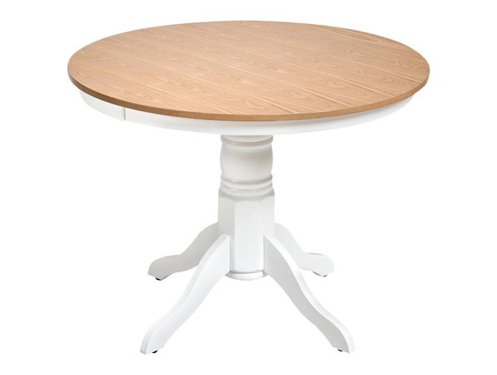 ESSTISCH Helle Esche 100/100 cm Holz Akron