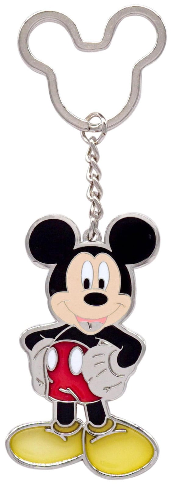Disney Mickey Mouse metalen sleutelhanger Monogram