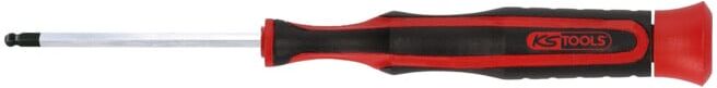 KS Tools ESD Tournevis de mécanique de précision pour vis à six pans creux - avec embout sphérique, 1/16 (500.7789)