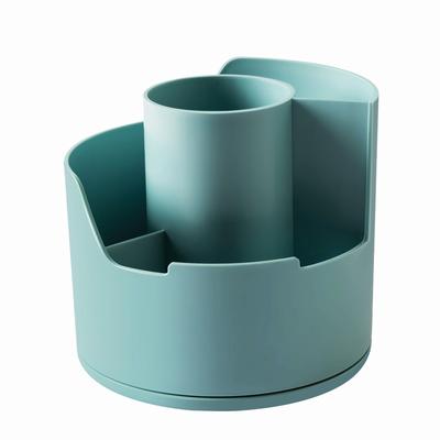 deli EZ417 Stifteköcher LonGreen, 12 x 12 x 11 cm