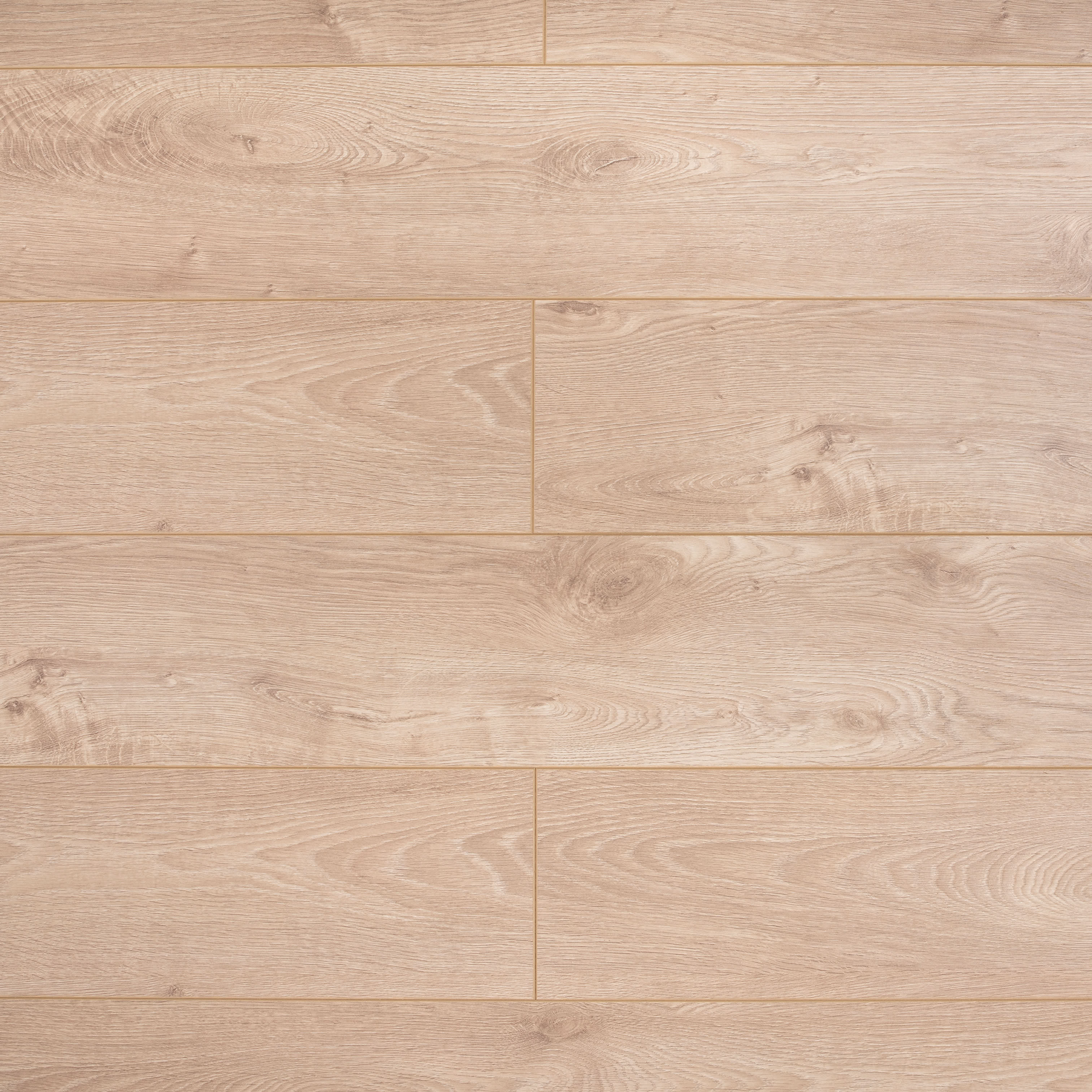 Luxury Flooring 19.99m² - Light Luxe 12mm Nude Oak Laminate Flooring - Water Resistant