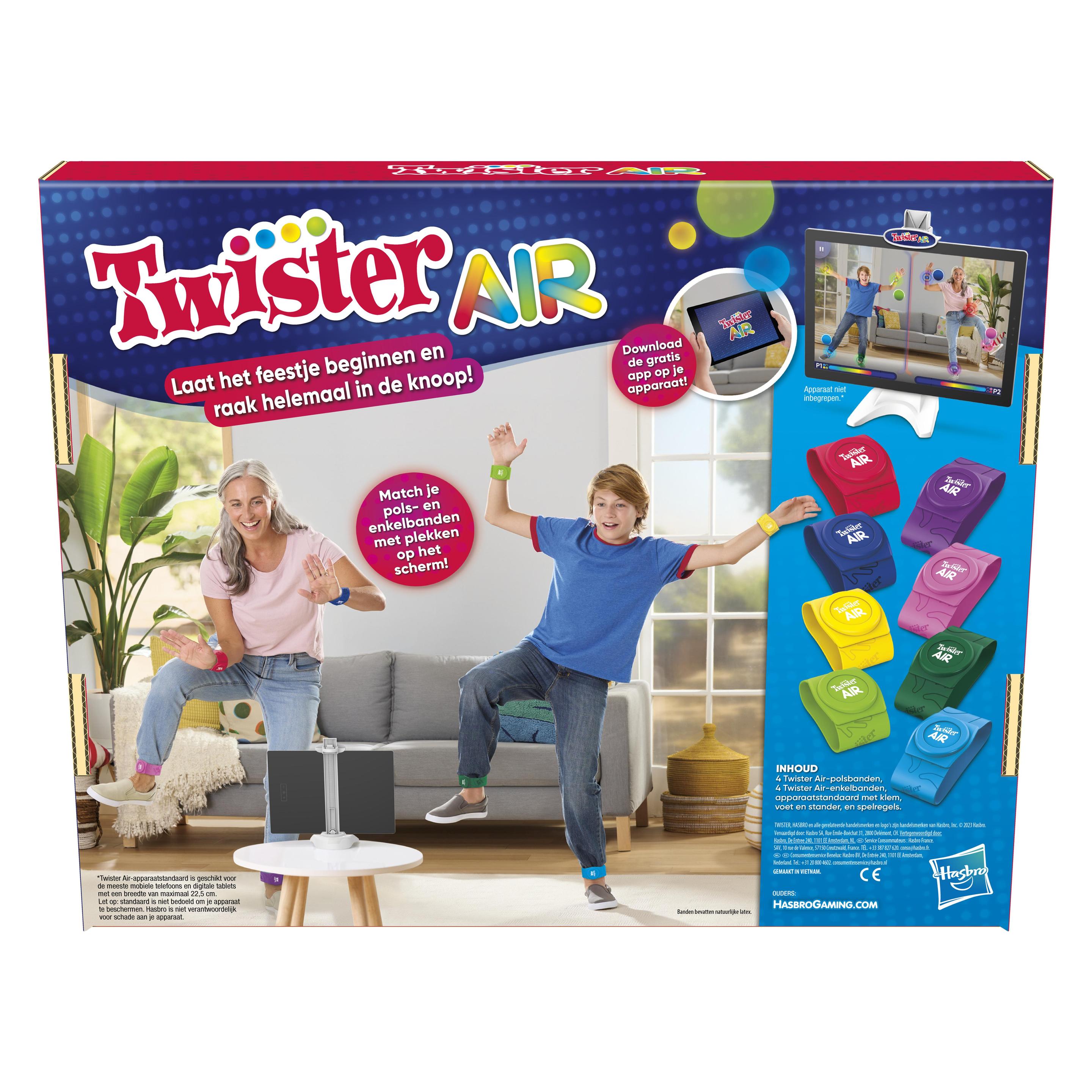 Hasbro Gaming Twister Air (Deutsch, 1 - 8 Spieler) (F8158100)