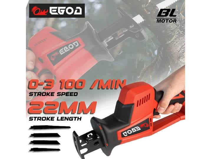 Scie alternative électrique sans balais de déesse électrique, scie à main sans fil pour coupe d'arbre, outil électrique pour Milwaukee, broche de batterie 20V